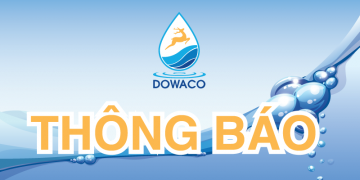 Thông Báo V/v thủ tục đăng ký lắp đặt hệ thống cấp nước