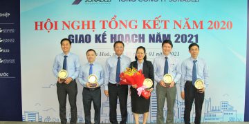 Dowaco được Tổng Công ty Sonadezi khen thưởng là 1 trong 3 nhóm người đại diện phần vốn tiêu biểu năm 2020