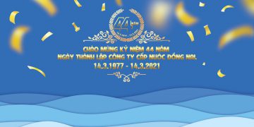 Video Kỷ niệm 44 năm ngày thành lập Công ty Cấp nước Đồng Nai