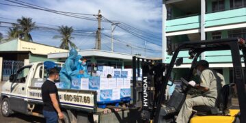 Sonadezi hỗ trợ 02 tỷ đồng cho lực lượng tuyến đầu và người dân trong khu phong tỏa